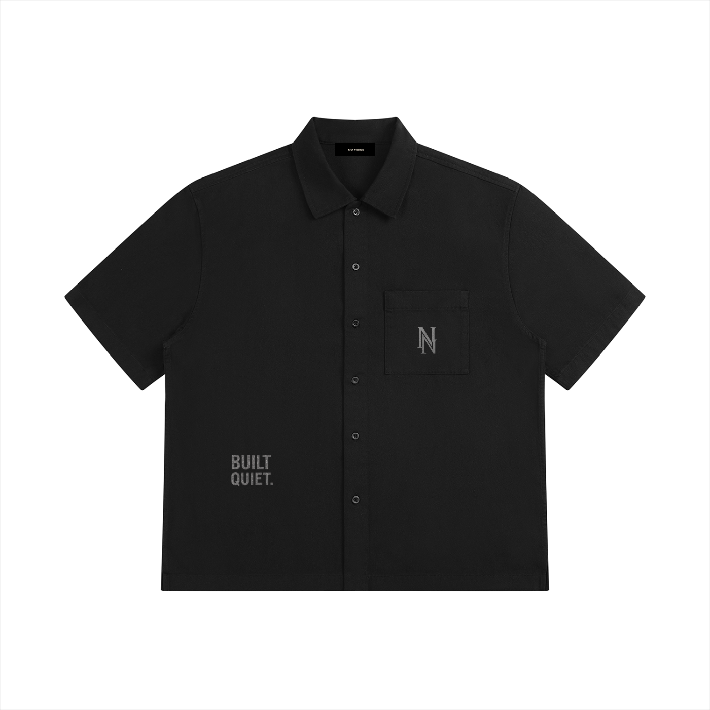 NO NOISE™ BOXY PATCH POCKET SHIRT — BUILT QUIET