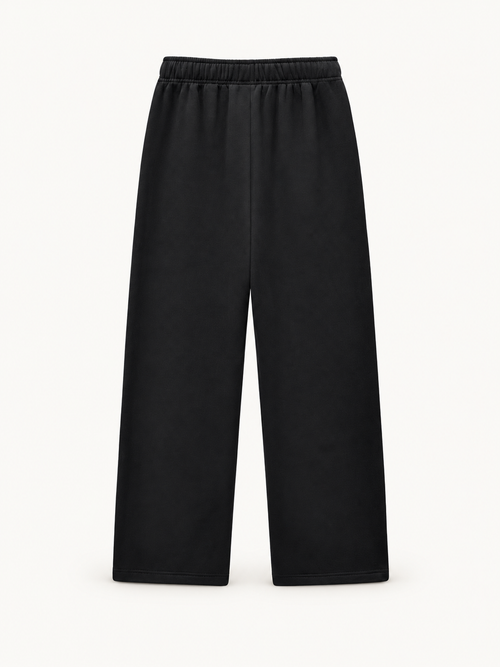 Contrast-Stitched Fleece Sweatpants
