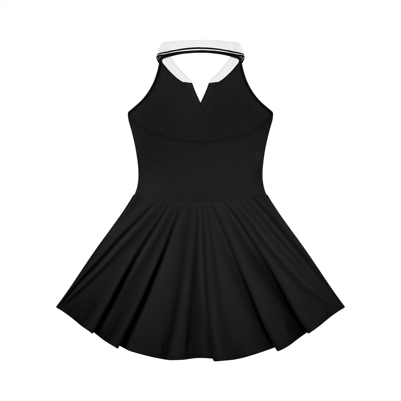 NO NOISE™ SILENT FLOW DRESS BLACK