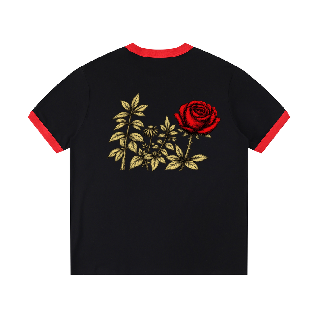 NO NOISE™ 001 BOTANICAL RINGER TEE