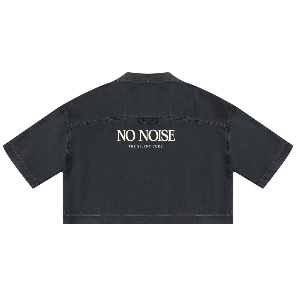 NO NOISE™ HER — The Silent Denim Black