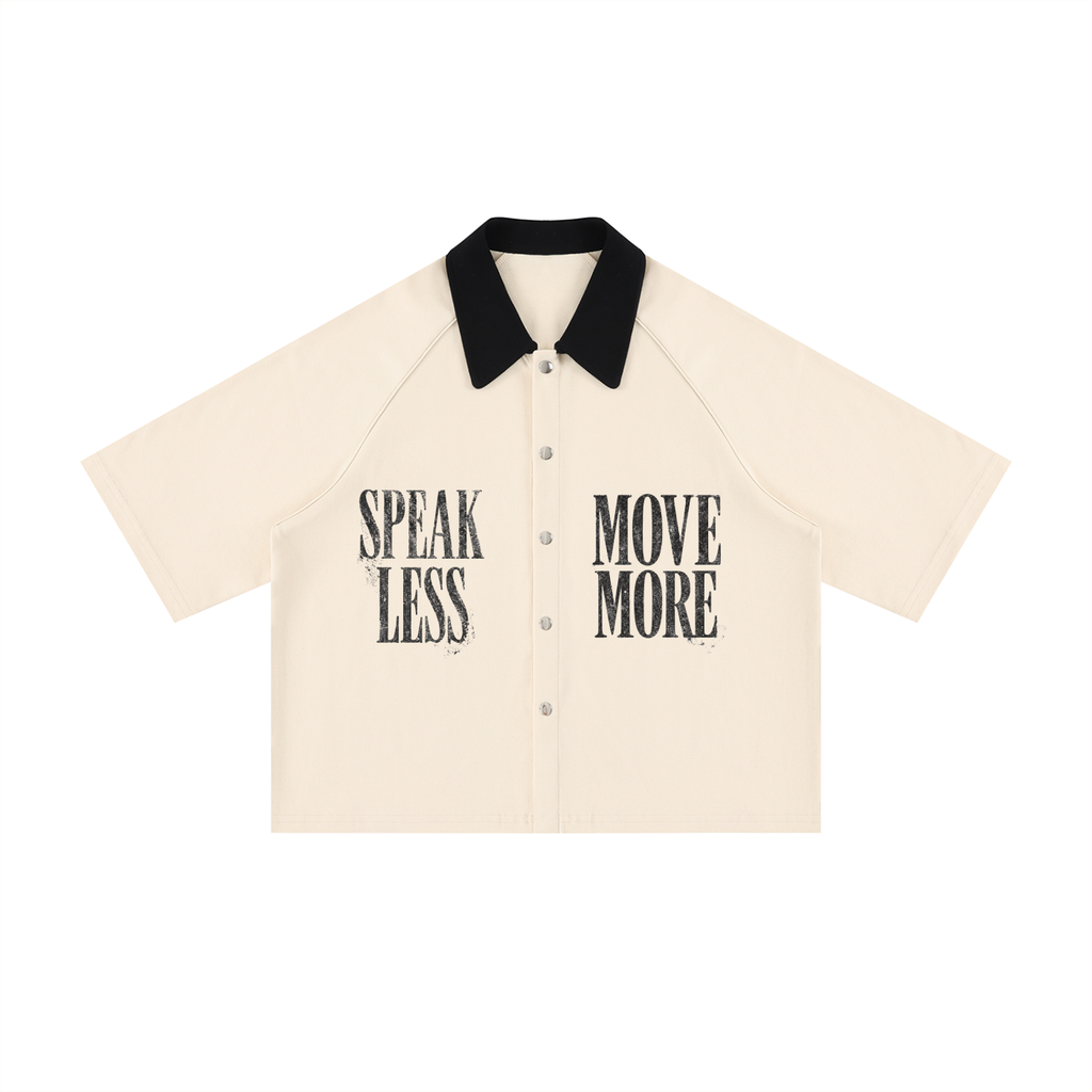 NO NOISE™ THE SILENT CLUB COLOR BLOCK SHIRT