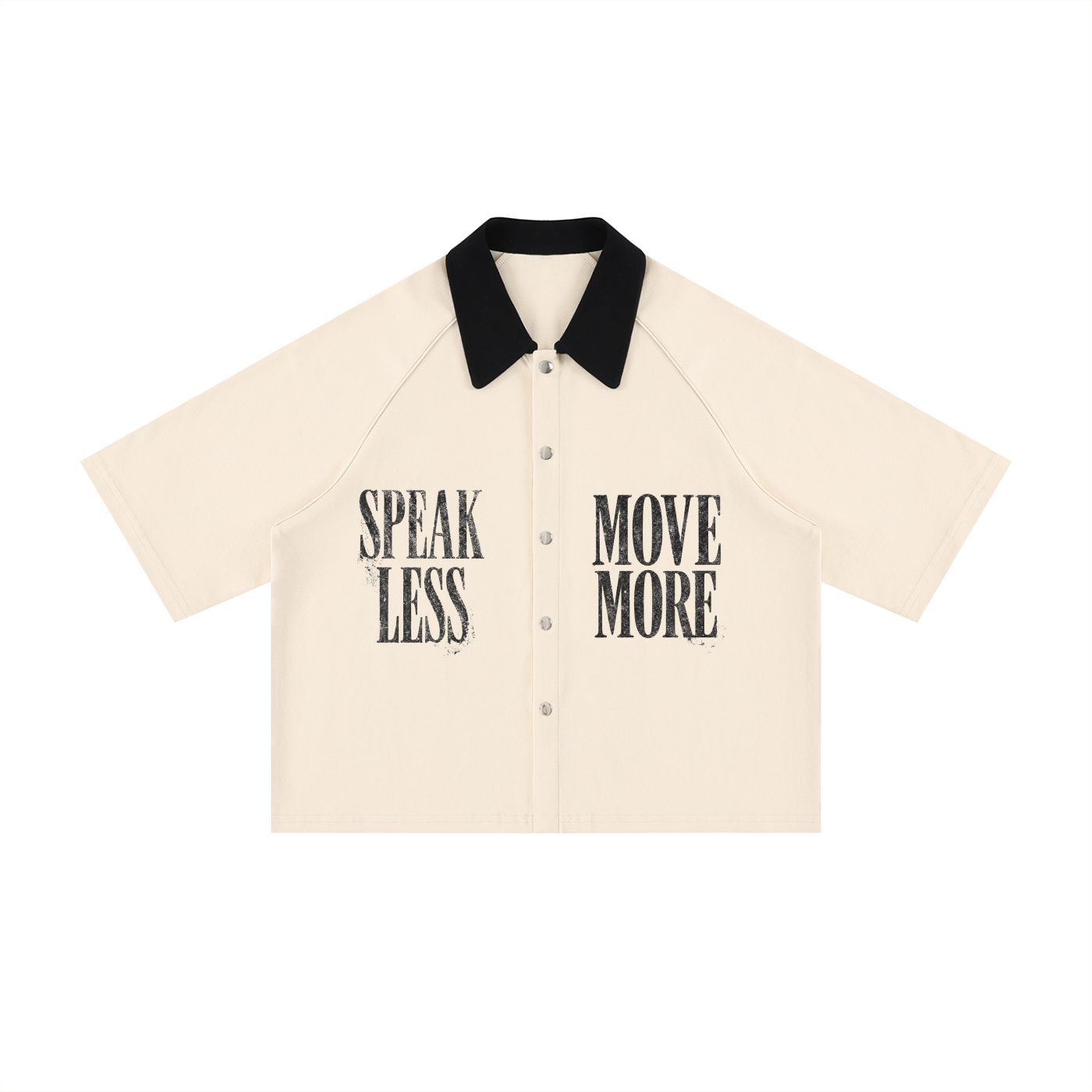 NO NOISE™ THE SILENT CLUB COLOR BLOCK SHIRT