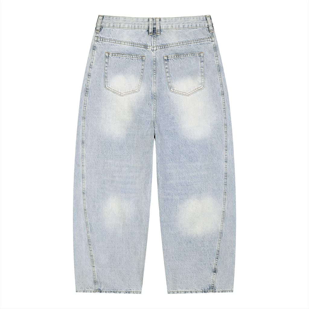 NO NOISE™ Discipline Research Barrel Denim