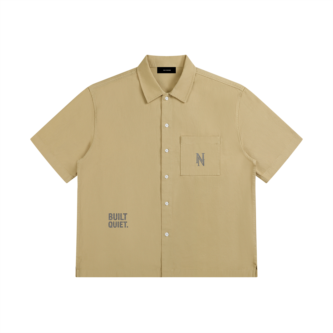 NO NOISE™ BOXY PATCH POCKET SHIRT — BUILT QUIET