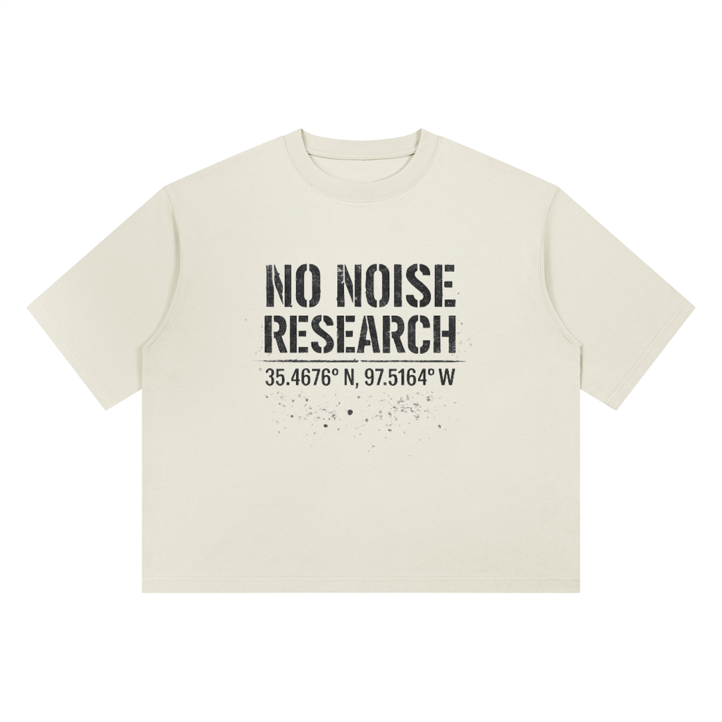 NO NOISE™ RESEARCH HEAVYWEIGHT BOXY TEE — MOVE IN SILENCE