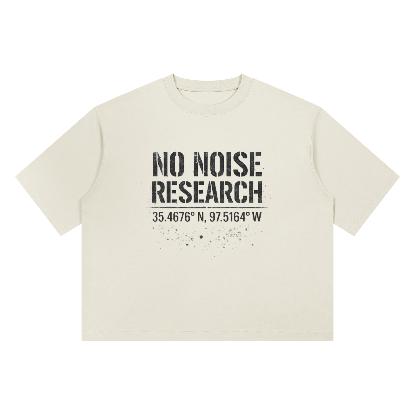 NO NOISE™ RESEARCH HEAVYWEIGHT BOXY TEE — MOVE IN SILENCE