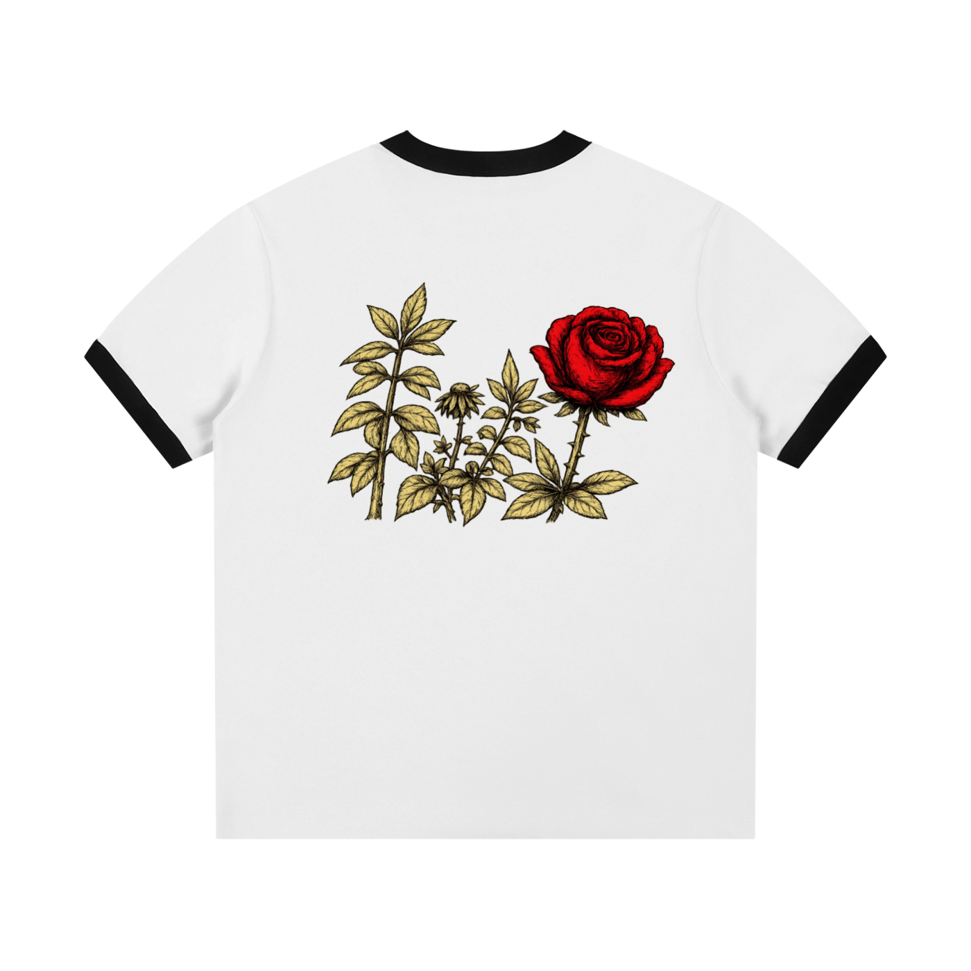 NO NOISE™ 001 BOTANICAL RINGER TEE