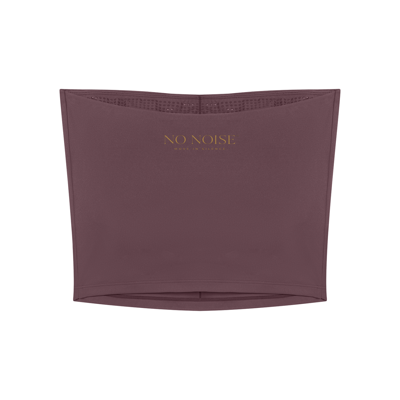 Studio Tube Cropped Top - Plum — View 2