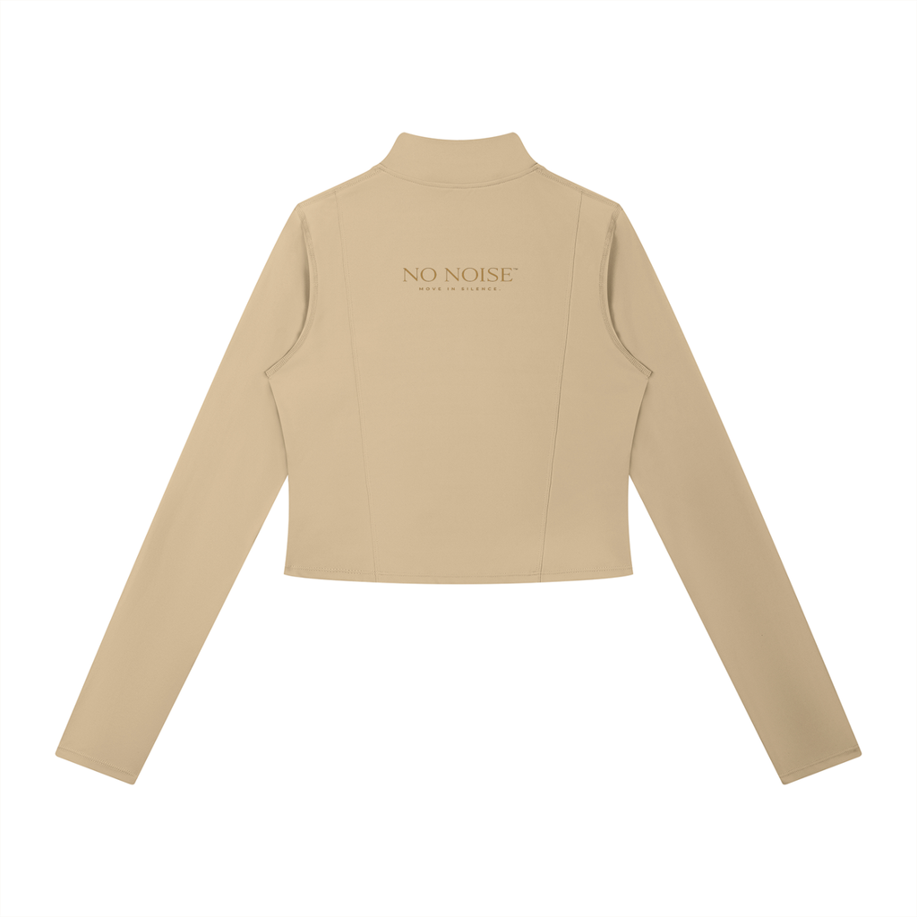 THE QUIET ZIP JACKET - SAND