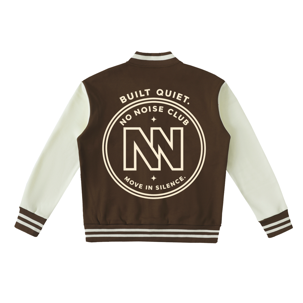 NO NOISE™ CLUB JACKET — BROWN