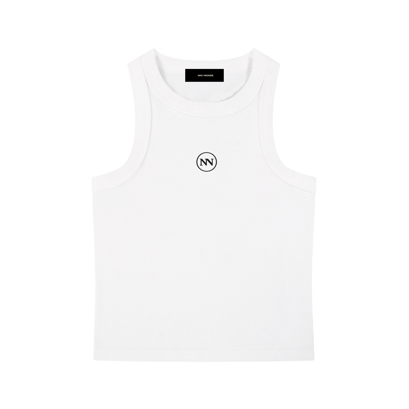 NO NOISE™ SECOND SKIN TANK WHITE