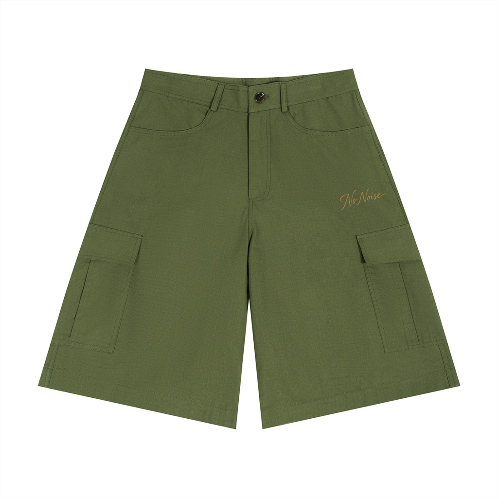 UTILITY CARGO SHORTS - OLIVE
