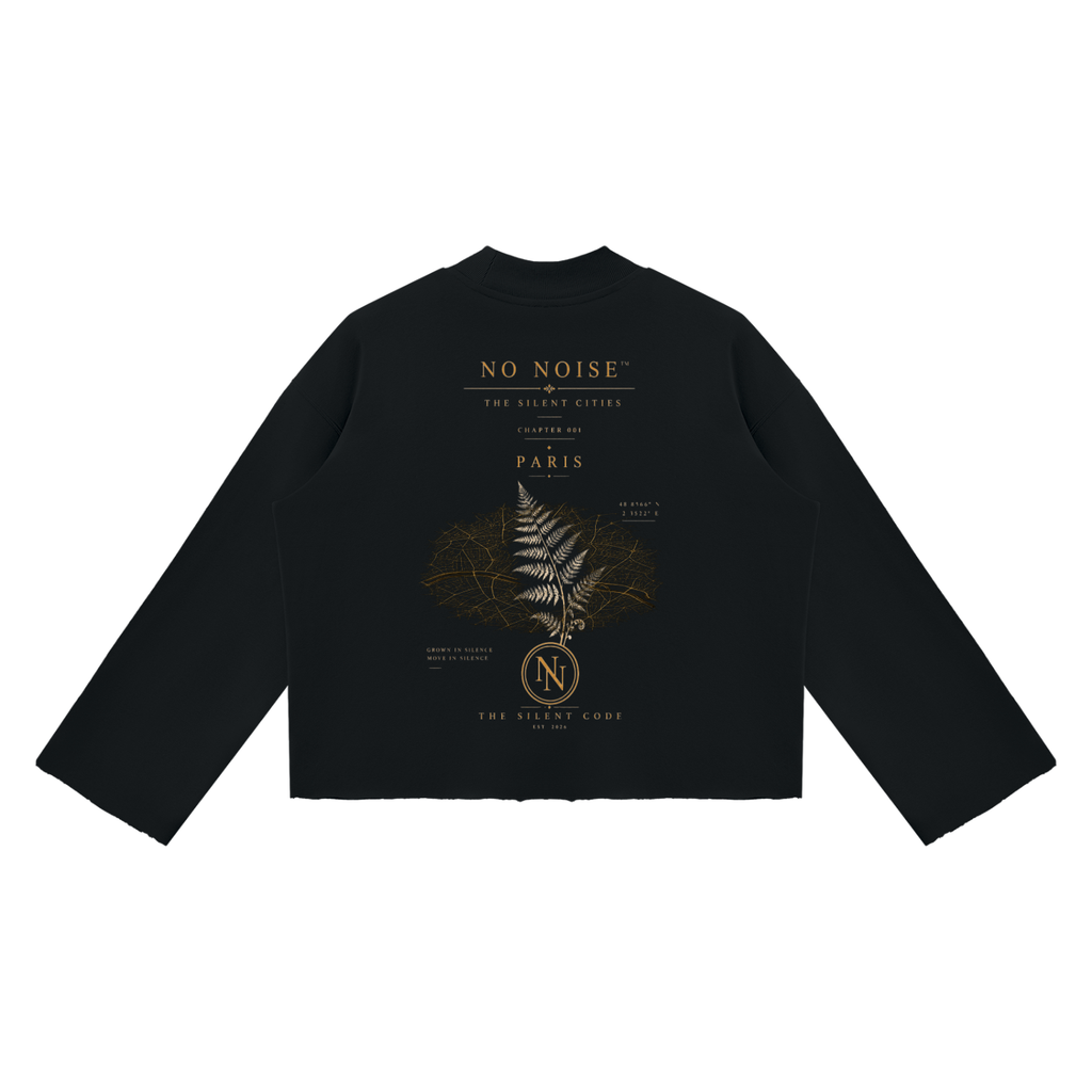 NO NOISE™ THE QUIET SIGNATURE MOCK NECK