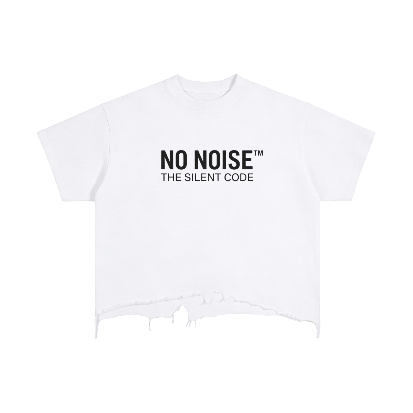 NO NOISE™ BE STILL DISTRESSED TEE
