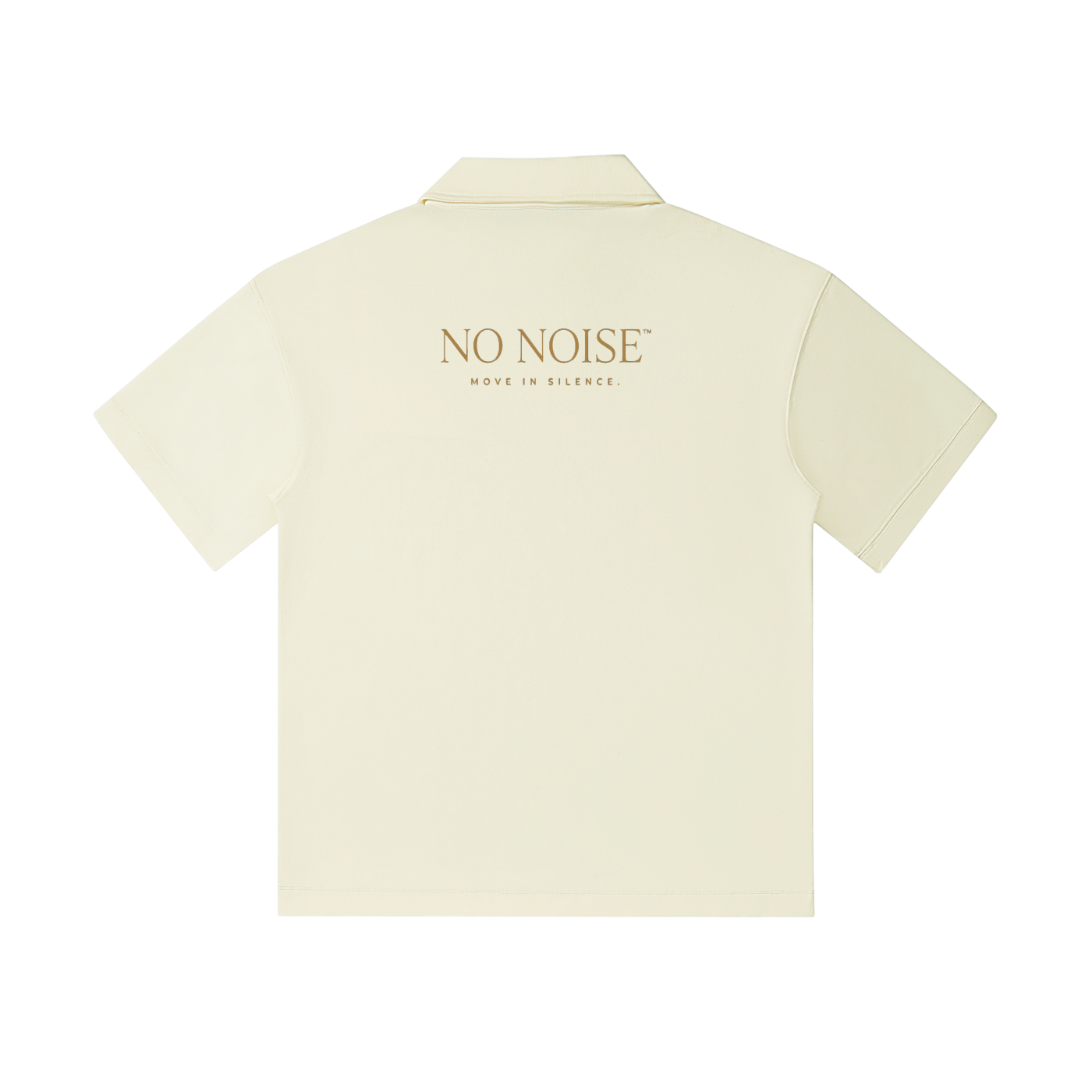 The Signature Drop Shoulder Polo - Ivory — View 4