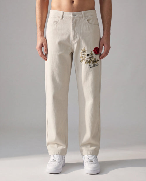 NO NOISE 001 Garden Pant on model, front view