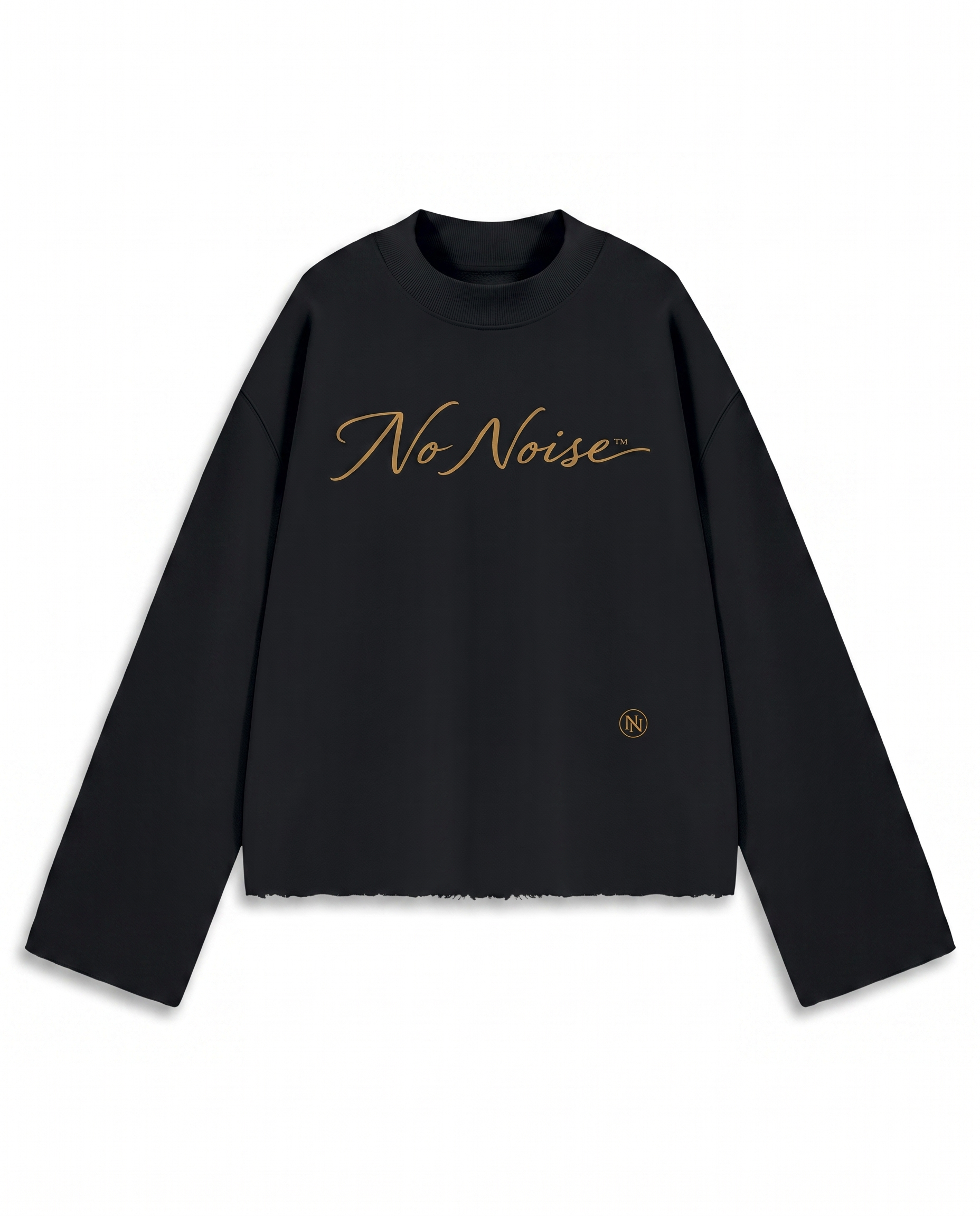 THE SIGNATURE CREW MOCK NECK — MIDNIGHT — Hero