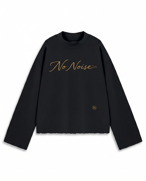 THE SIGNATURE CREW MOCK NECK — MIDNIGHT — Hero