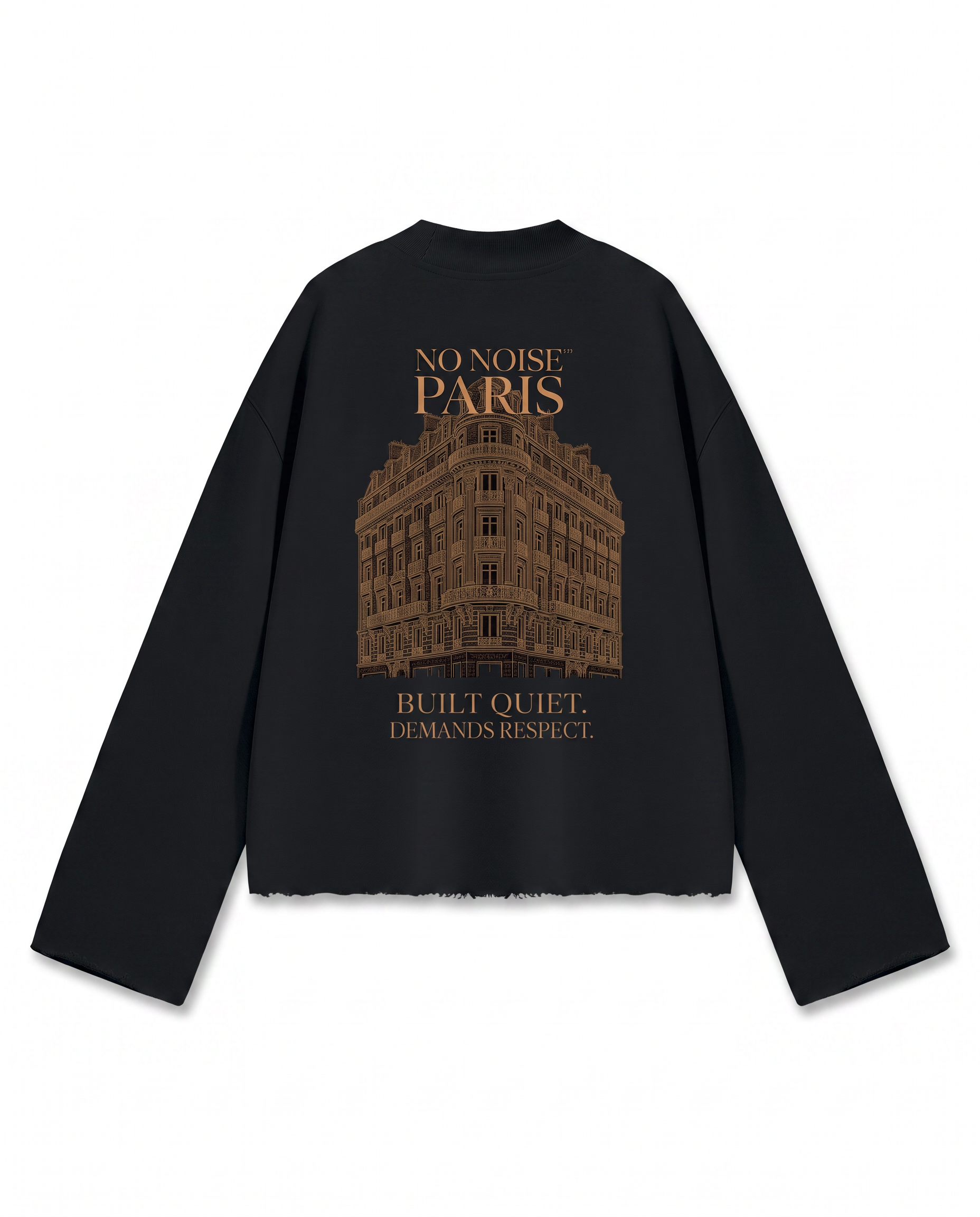 THE SIGNATURE CREW MOCK NECK — MIDNIGHT — Alternate Front
