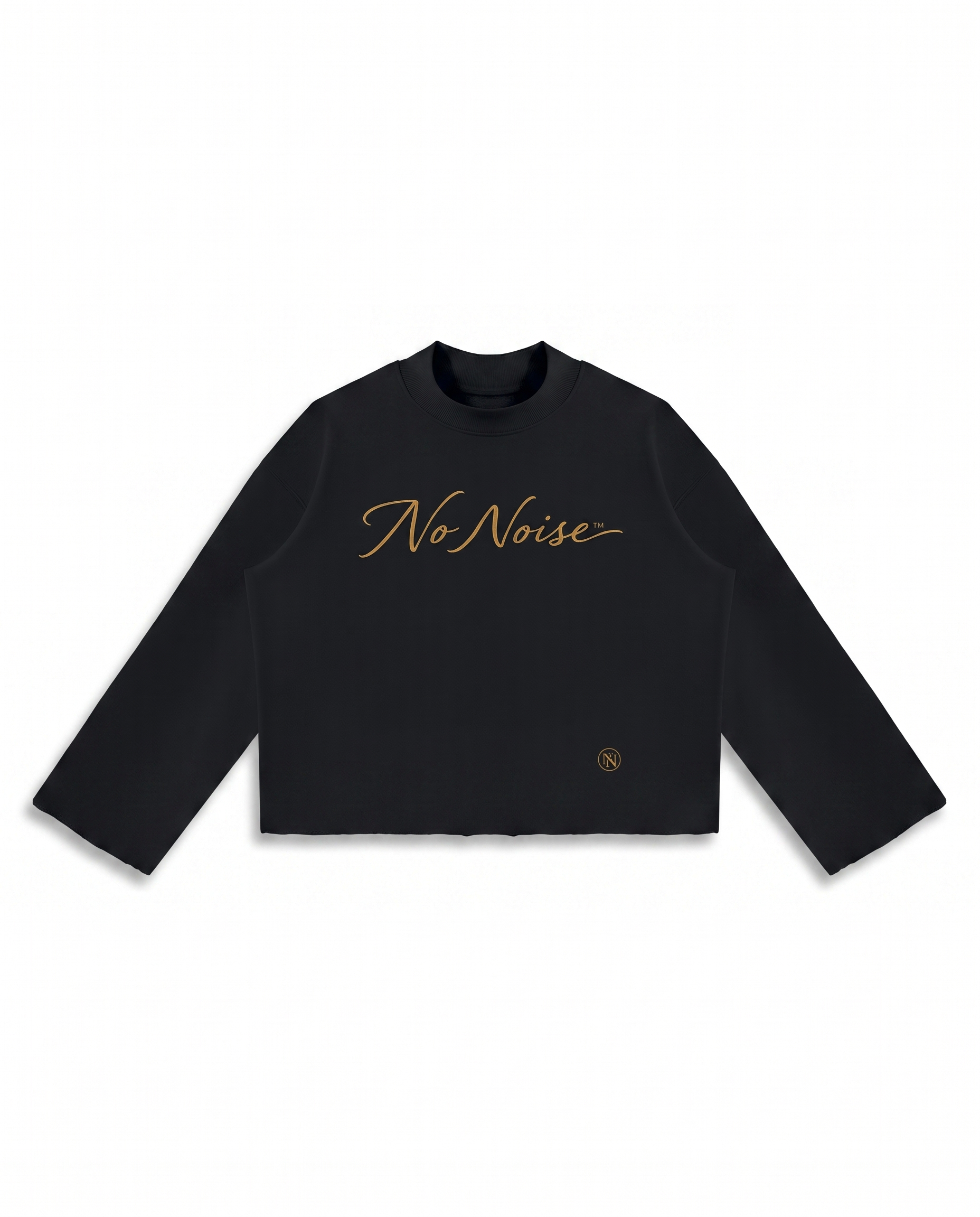 THE SIGNATURE CREW MOCK NECK — MIDNIGHT — Back