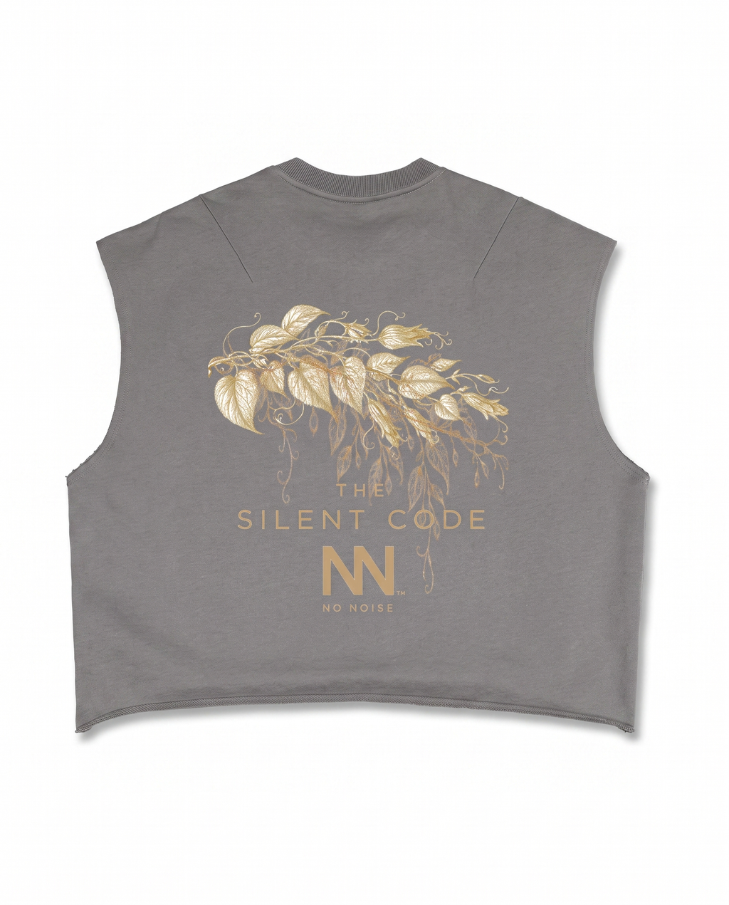 NO NOISE™ 001 BOTANICAL CROP TANK — Detail