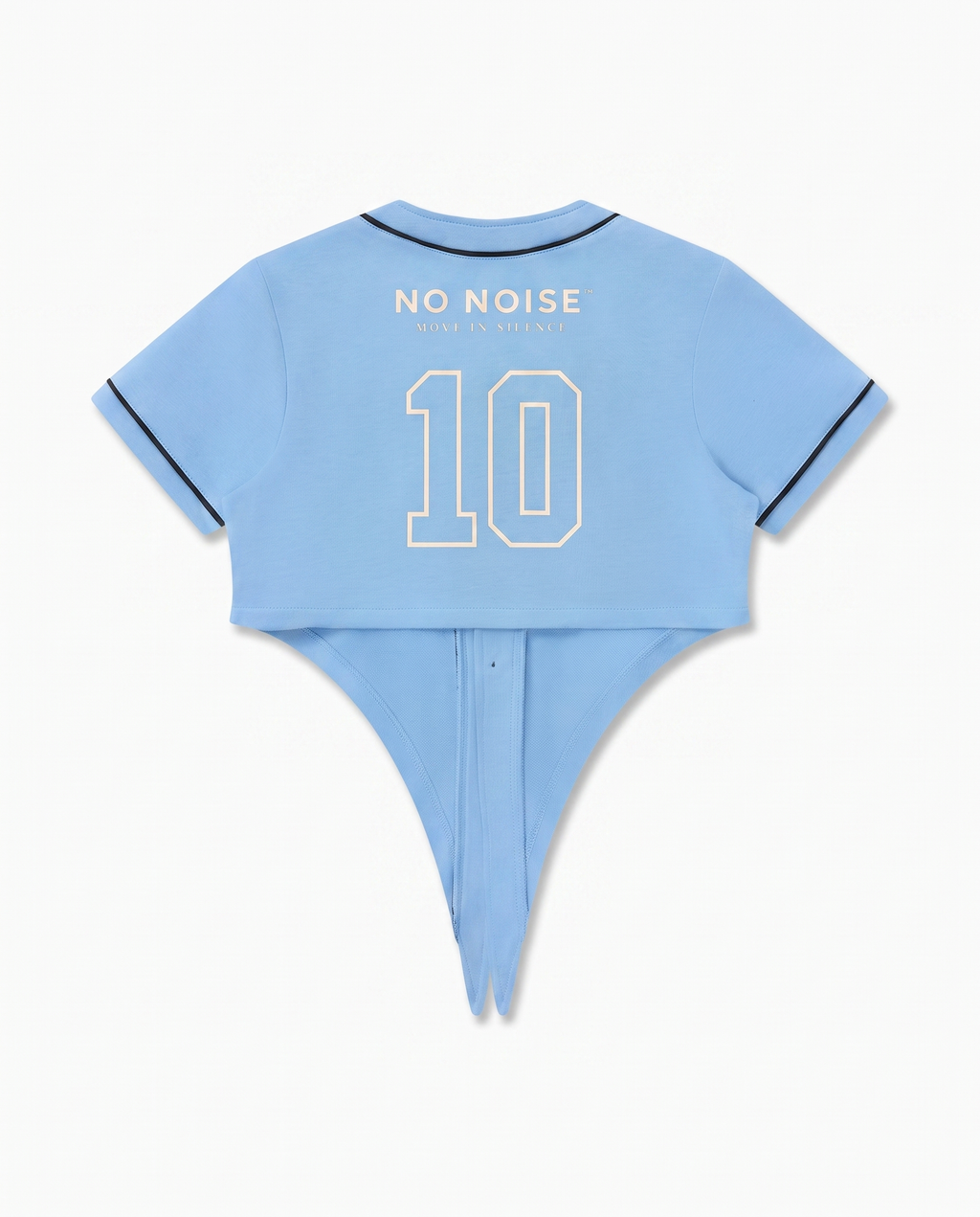 NO NOISE™ HER — NO. 10 JERSEY BODYSUIT — Detail