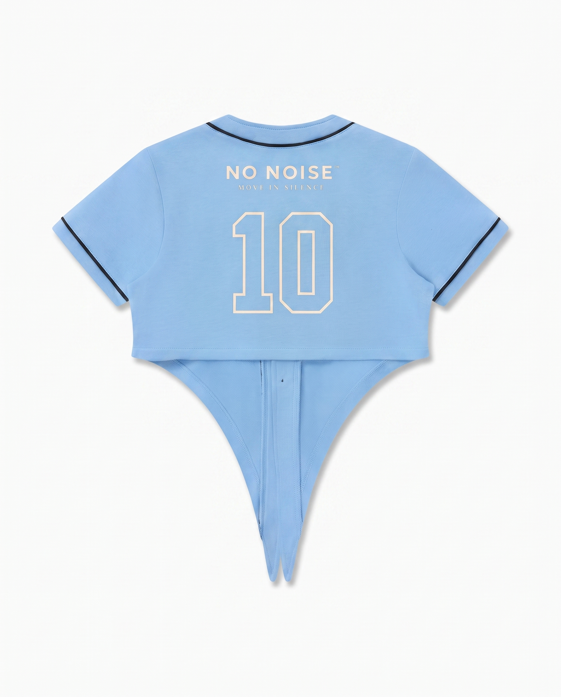 NO NOISE™ HER — NO. 10 JERSEY BODYSUIT — Detail