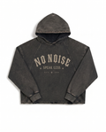 NO NOISE™ SPEAK LESS VINTAGE WASHED HOODIE — ESTD. 2026 — Hero
