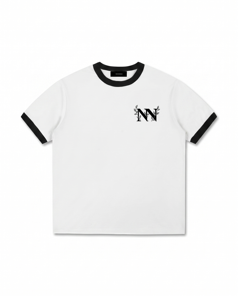 NO NOISE™ 001 BOTANICAL RINGER TEE — Hero
