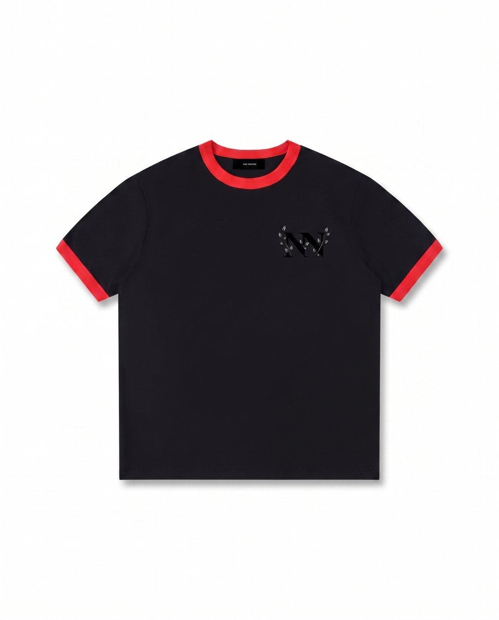 NO NOISE™ 001 BOTANICAL RINGER TEE — Detail