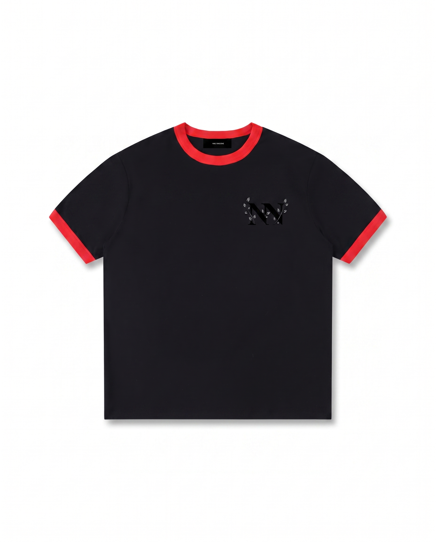 NO NOISE™ 001 BOTANICAL RINGER TEE — Detail