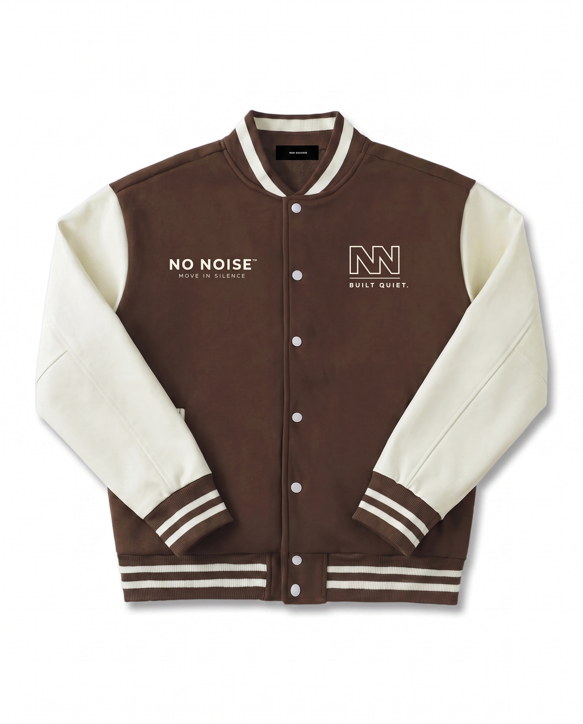 NO NOISE™ CLUB JACKET — BROWN — Hero