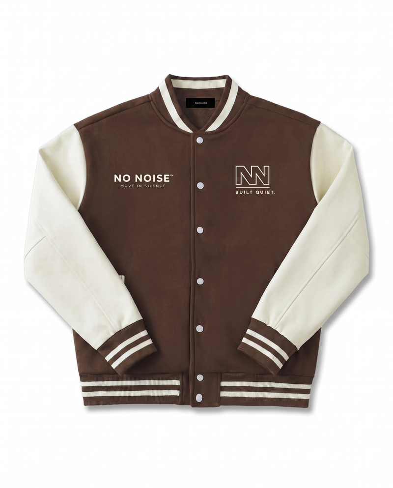 NO NOISE™ CLUB JACKET — BROWN — Hero