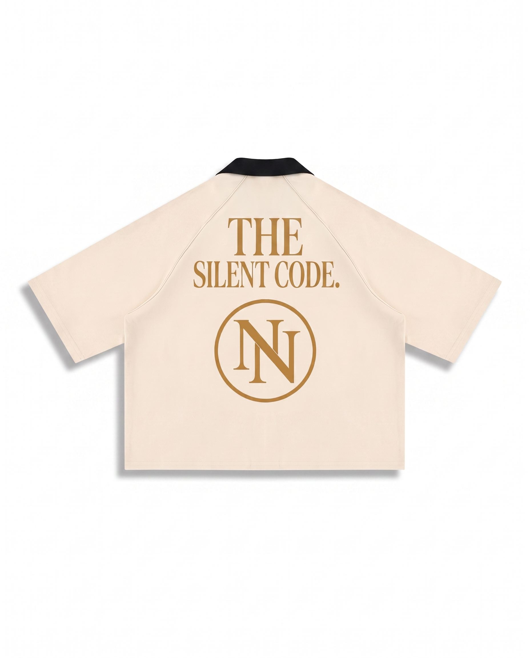 THE SILENT CODE™ COLOR BLOCK SHIRT — Detail