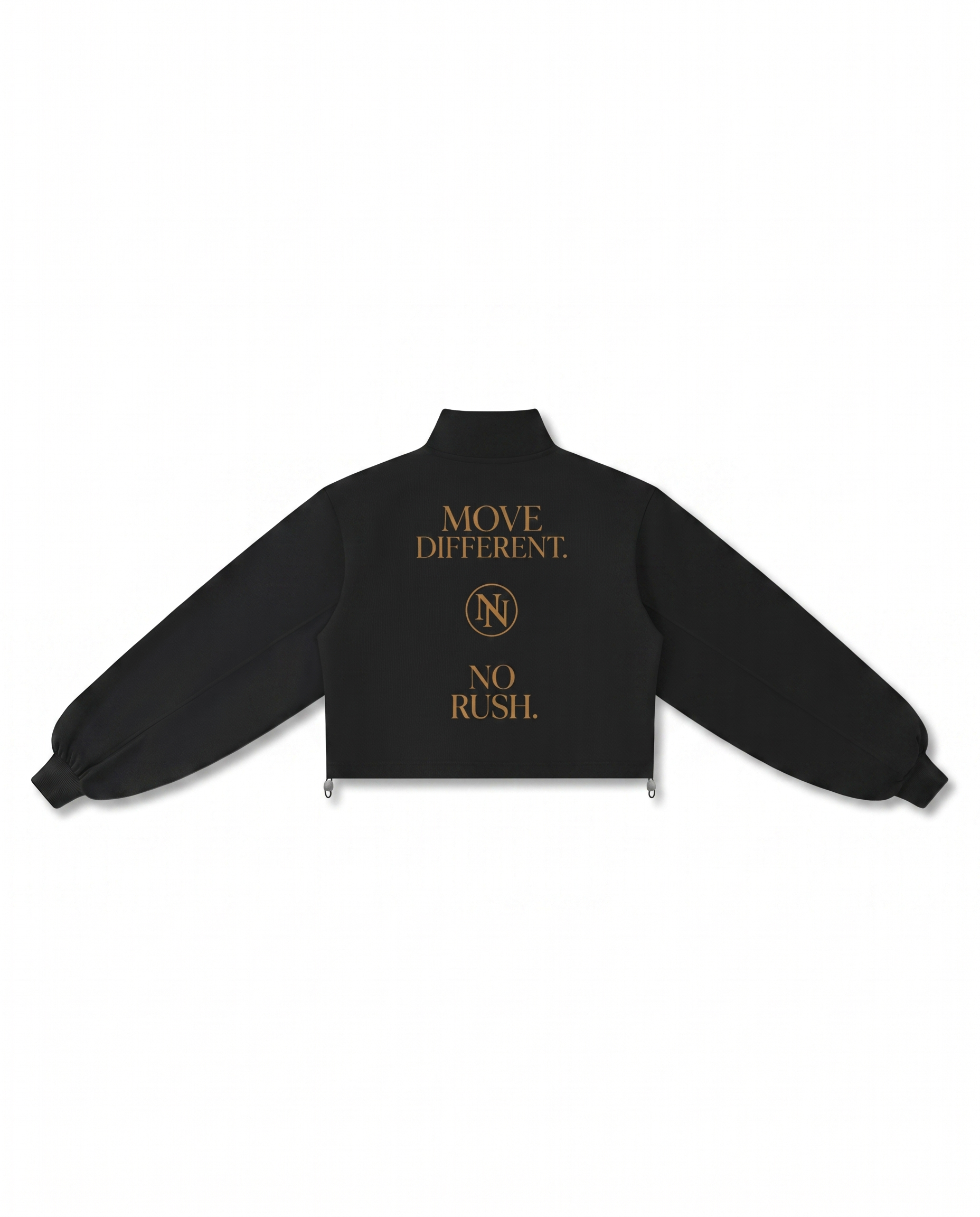 THE SIGNATURE HER — MOCK-NECK QUARTER-ZIP SWEATSHIRT — Hero