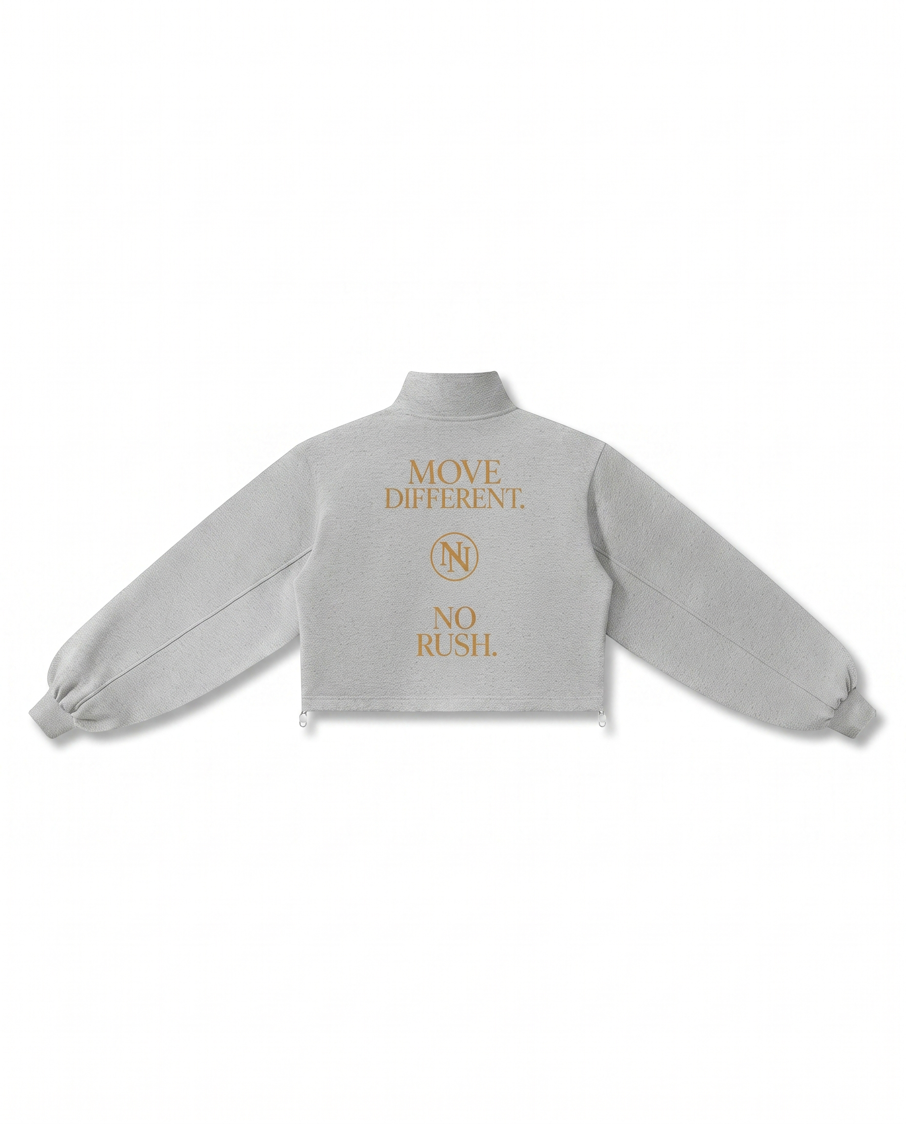 THE SIGNATURE HER — MOCK-NECK QUARTER-ZIP SWEATSHIRT — Alternate Front