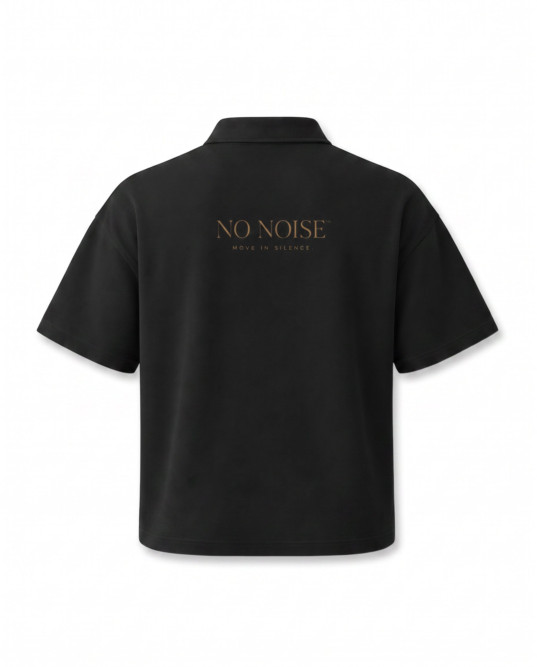 THE SIGNATURE DROP SHOULDER POLO — SHADOW — Alternate Front