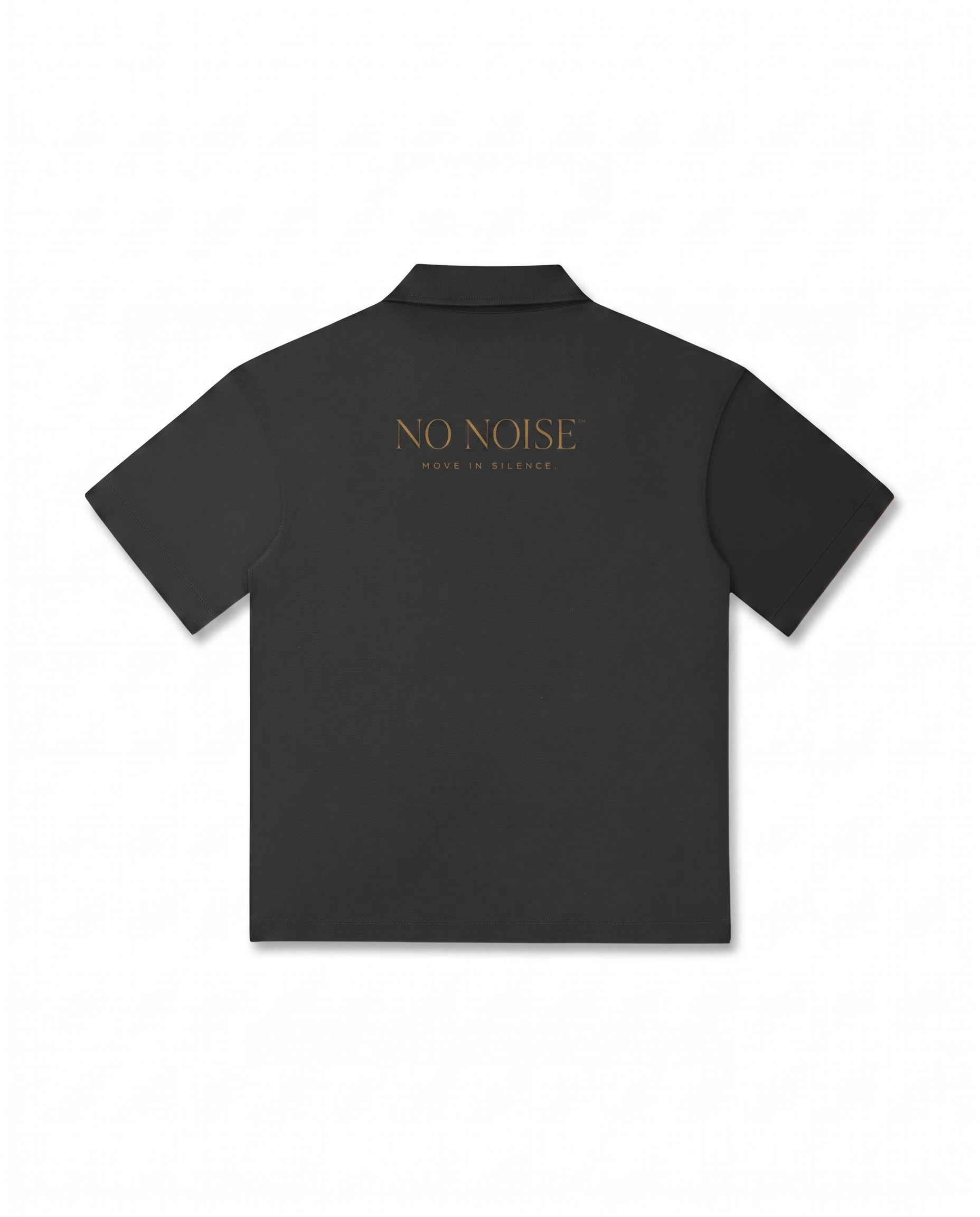 THE SIGNATURE DROP SHOULDER POLO — SHADOW — Back