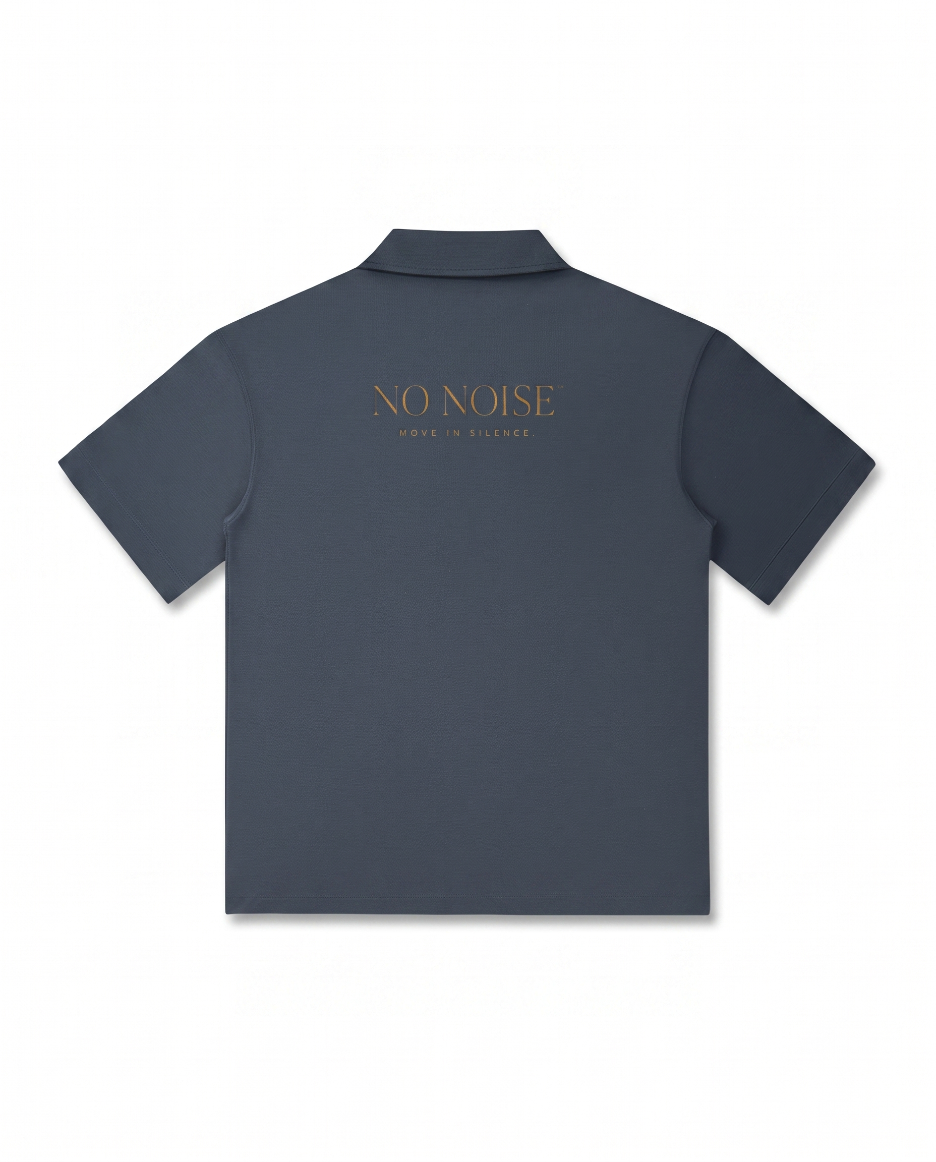THE SIGNATURE DROP SHOULDER POLO — SLATE BLUE — Detail