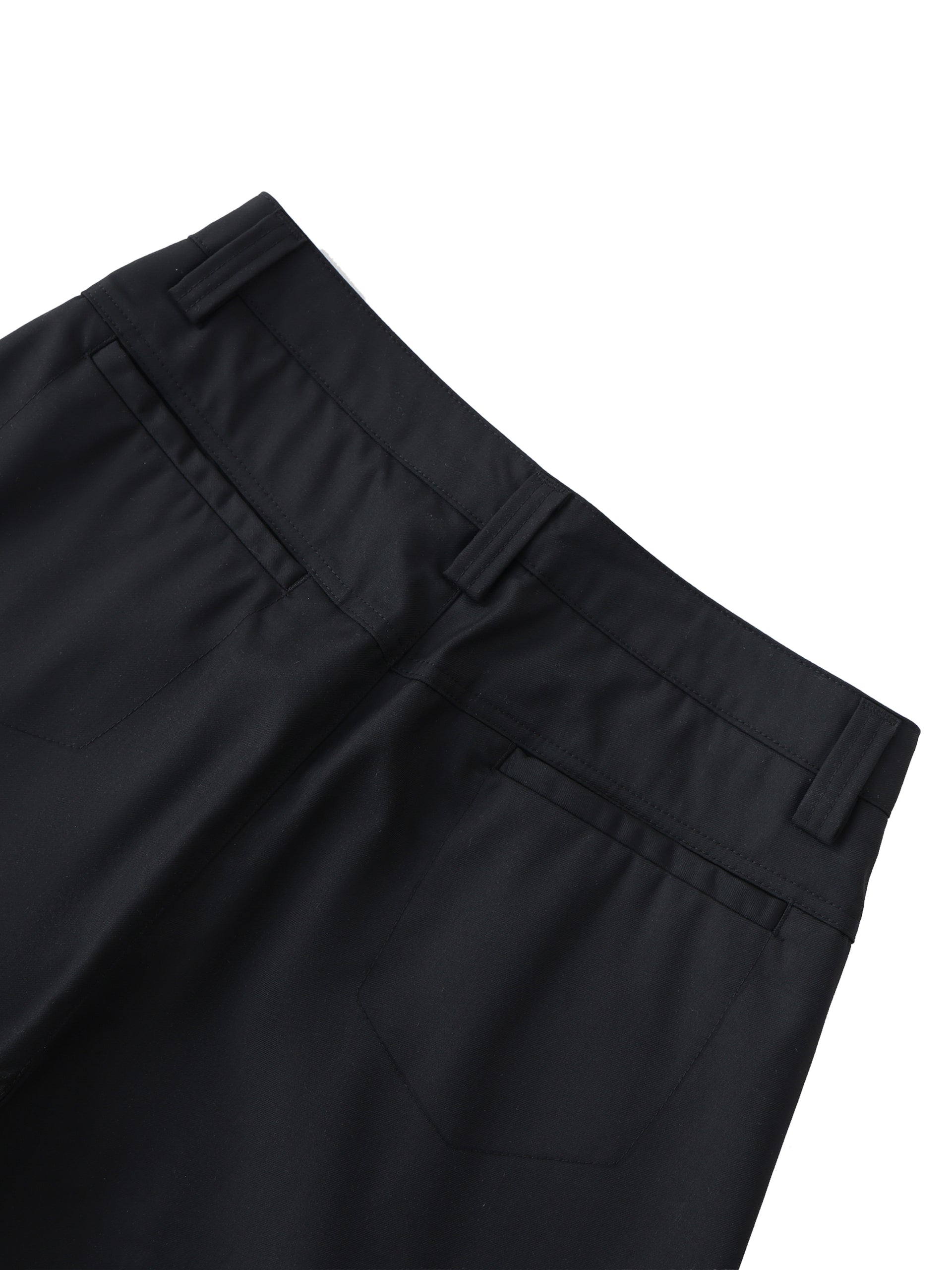 NO NOISE™ The Presence Trouser — Black