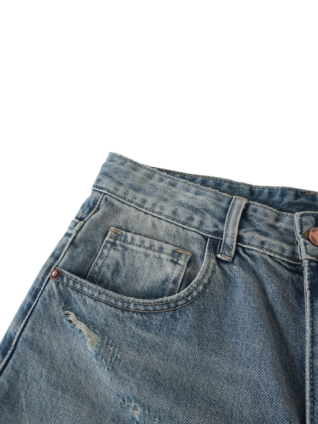 NO NOISE™ MOVE IN SILENCE JEAN — LIGHT WASH