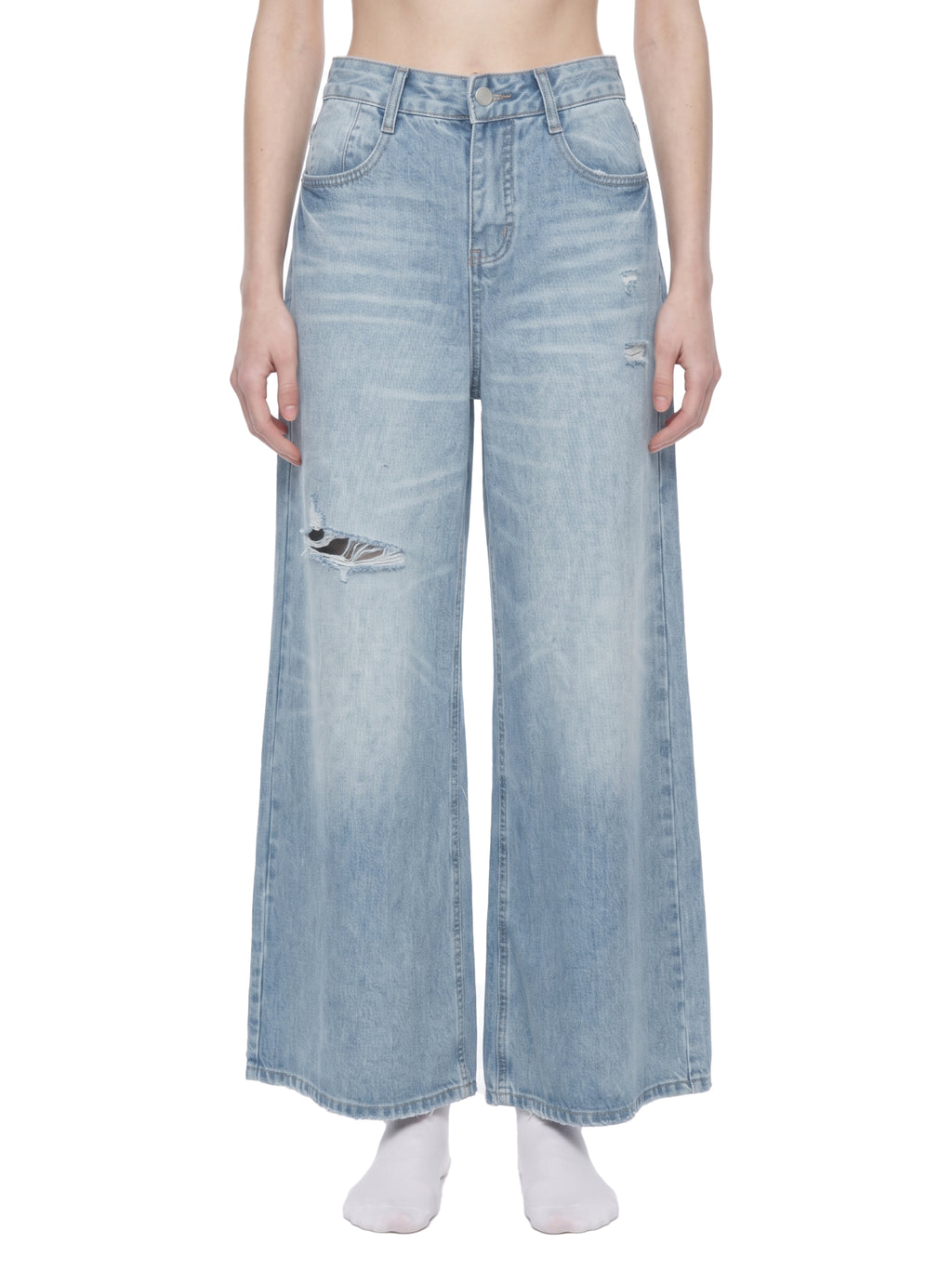 NO NOISE™ HER — FADED PRESENCE DENIM