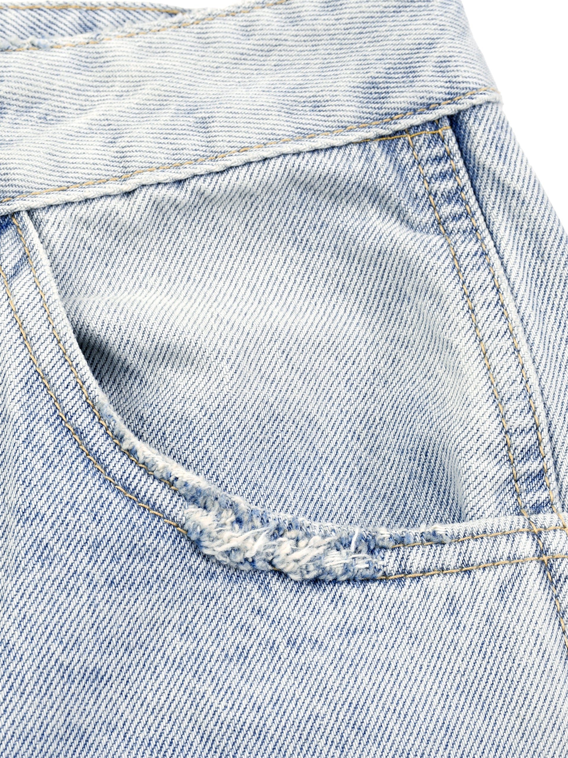 NO NOISE™ Discipline Research Barrel Denim