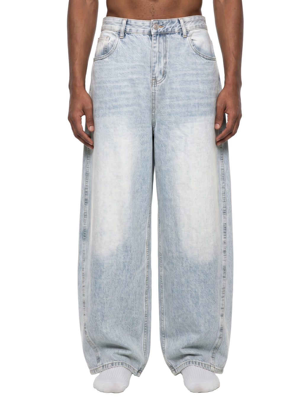 NO NOISE™ Discipline Research Barrel Denim