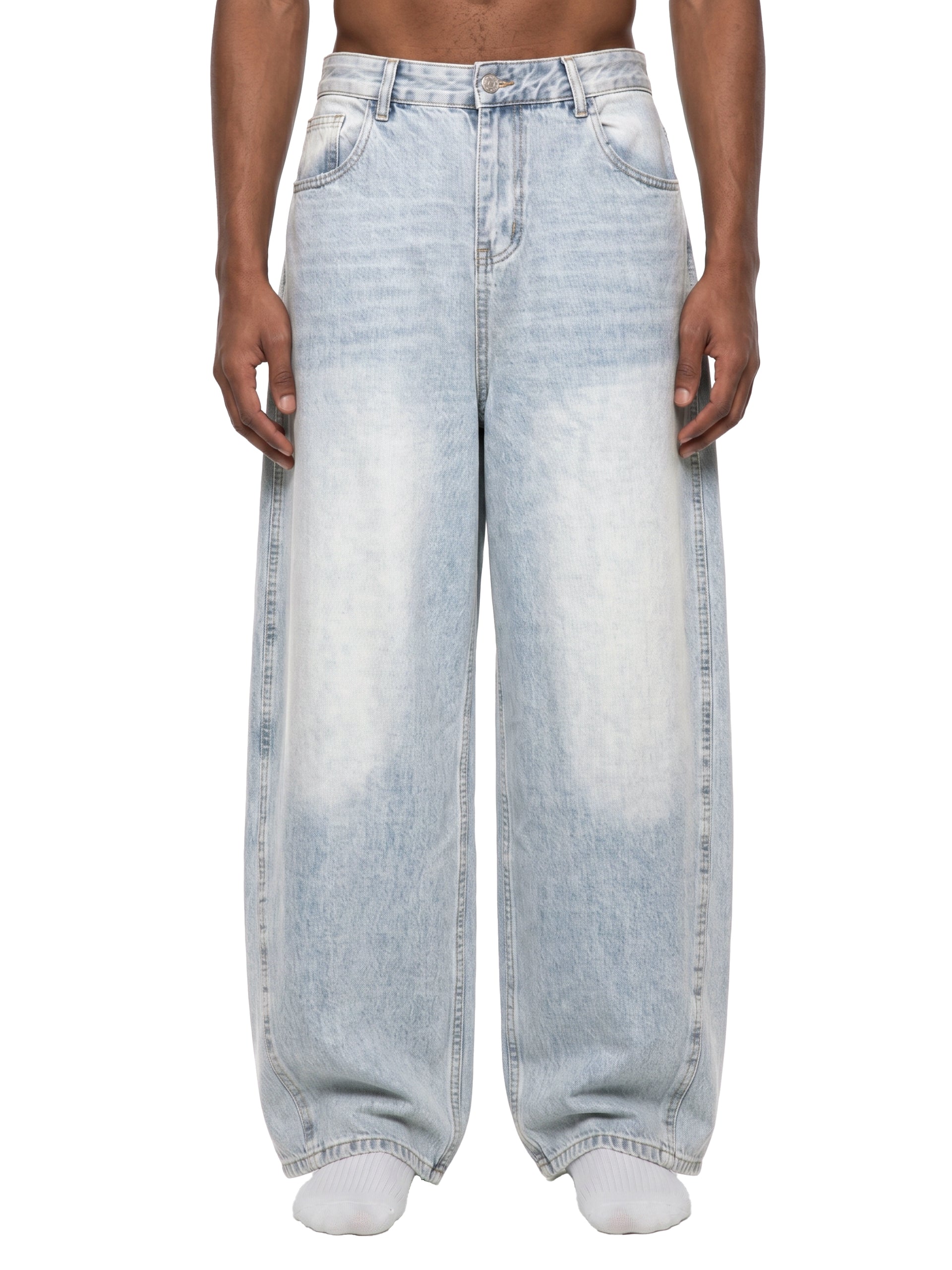 NO NOISE™ Discipline Research Barrel Denim