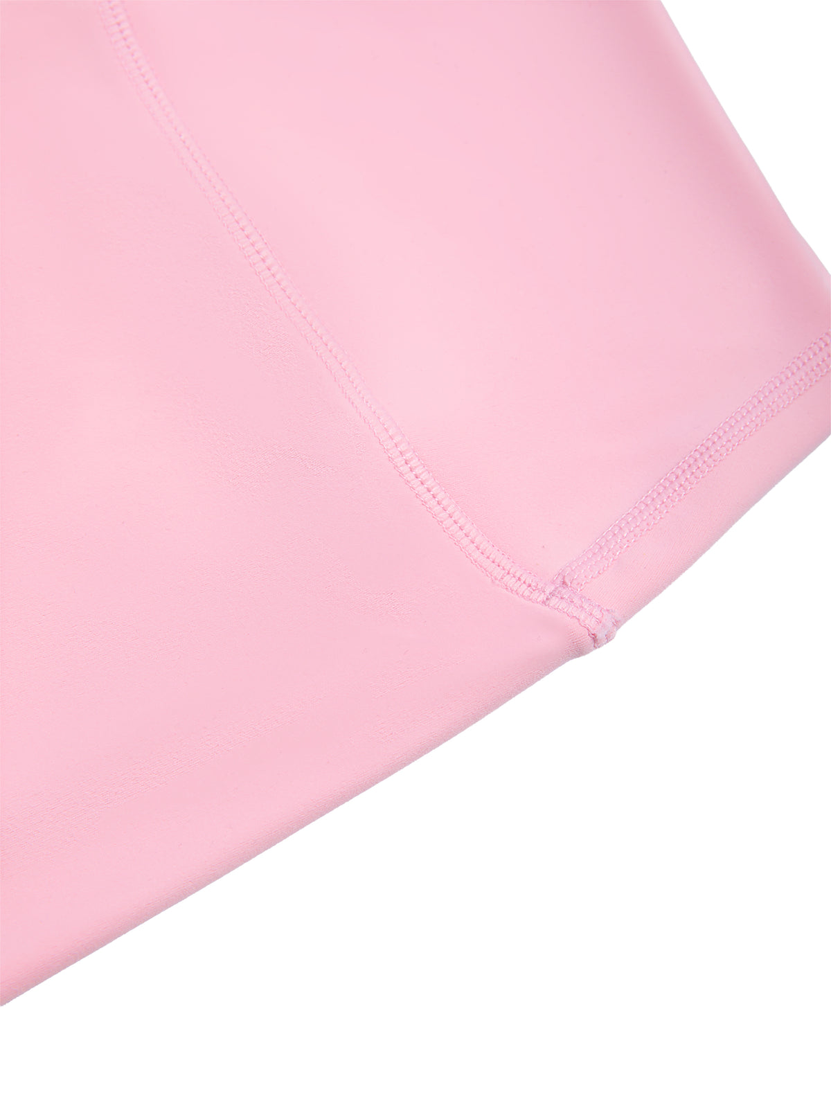 Supplier biker-short leg hem in pink for HER Movement High-Waist Biker Shorts