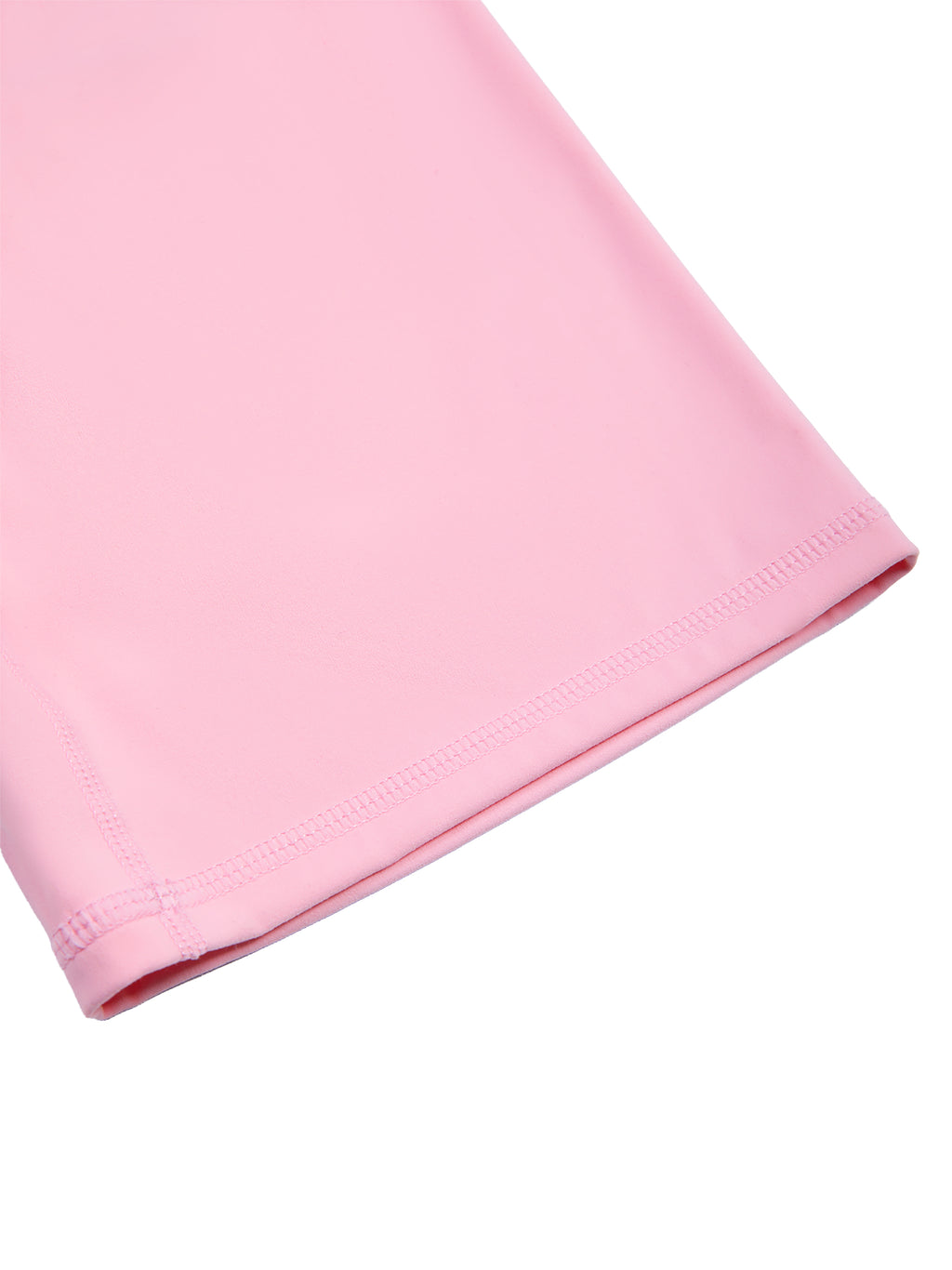 Supplier biker-short seam detail in pink for HER Movement High-Waist Biker Shorts