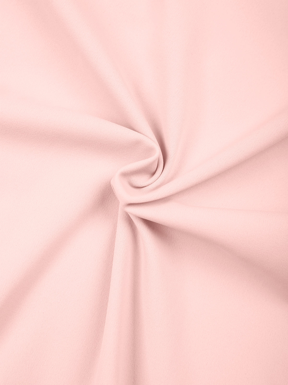 NO NOISE Poise High-Rise Leggings — Petal, close view of pink fabric folded into a swirl.
