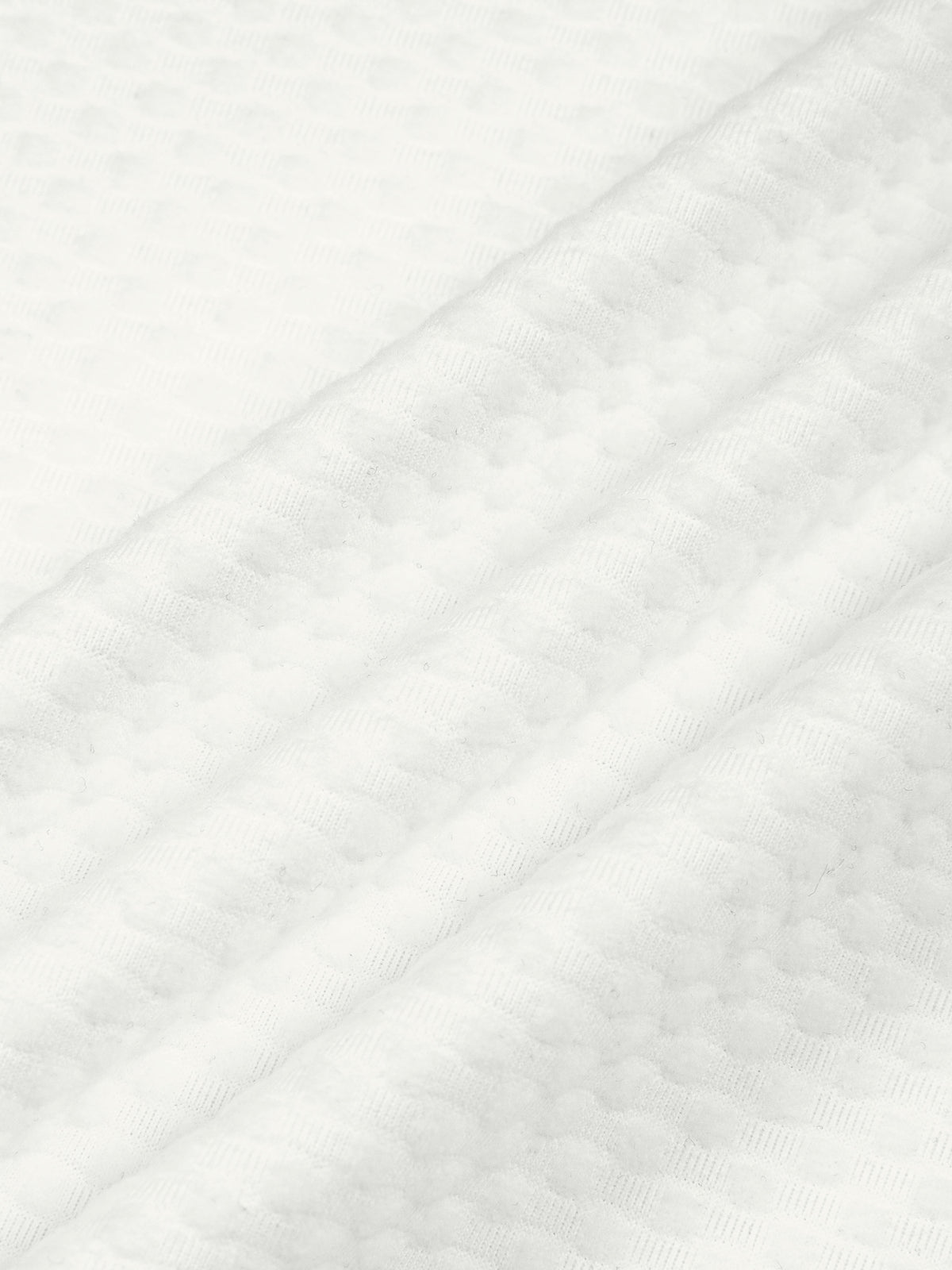 Supplier knit texture in white for Movement Raglan Quarter-Zip — Black
